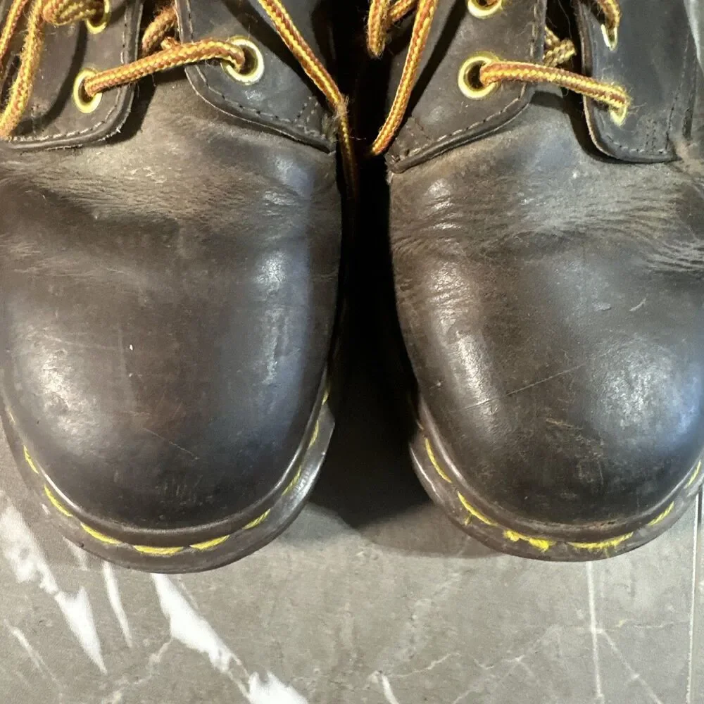 Dr. Martens Made in England 1561 Brown Leather Oxfords UK 8 US 9M/10W B3